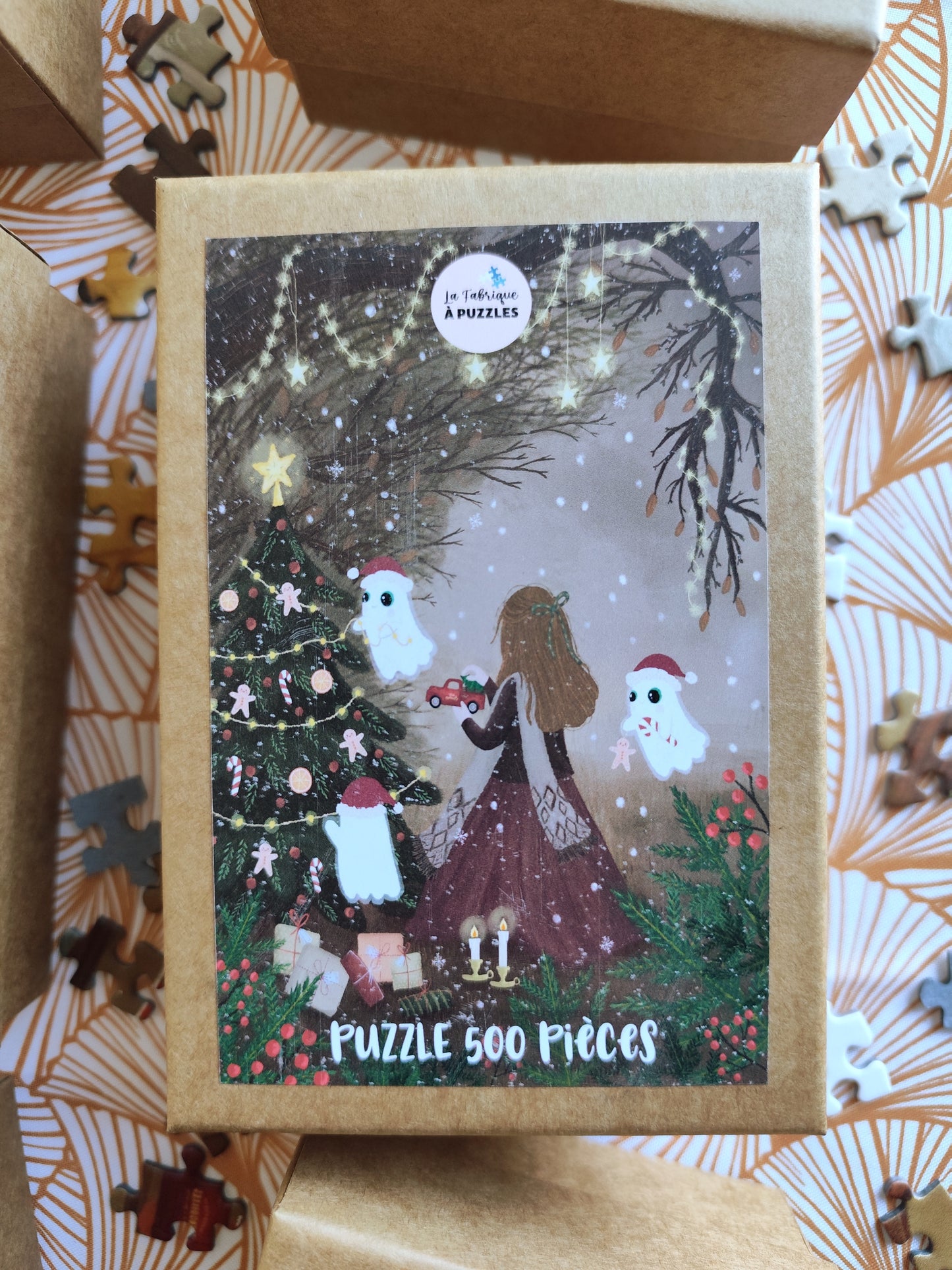 Puzzle "Mr Ghost Christmas Tree" 500 pièces par Sérénitam